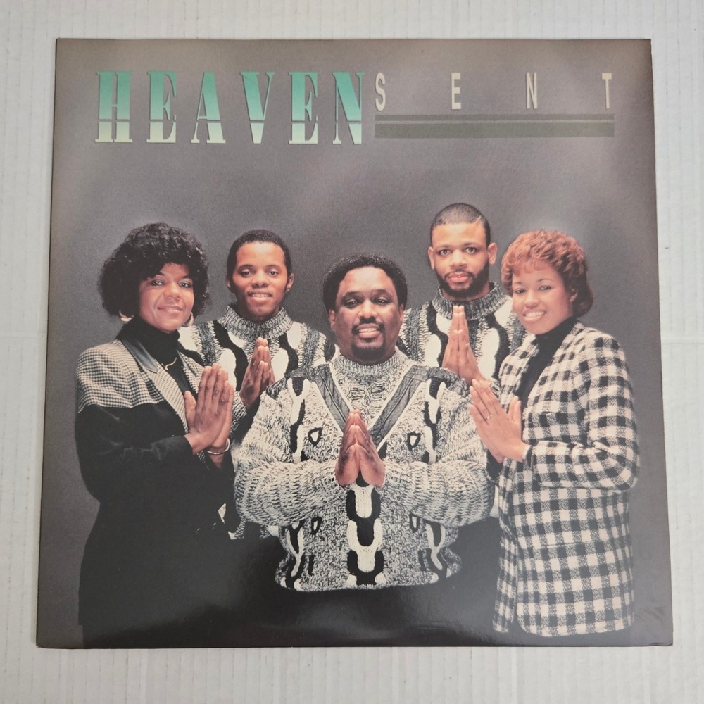 Heaven Sent Self Titled Vinyl LP 1990 Original Light Records